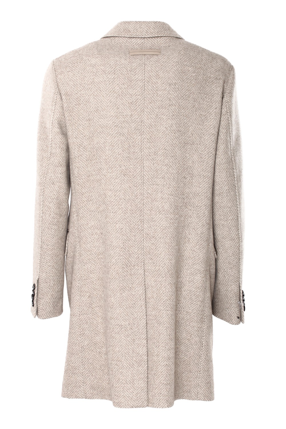 shop ZEGNA Saldi Cappotto: Zegna cappotto in lana e cashmere. 
Vestibilità over
Cappotto sartoriale.
Doppiopetto.
Spacco singolo.
Rever classici.
Chiusura con bottoni.
Tasche a patta e
tasche laterali a filetto.
Modello sfoderato.
Composizione: 97% lana, 3% cashmere. 
Made in Svizzera.. 898704A8 4DG2G0-214 number 690172